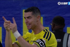 [进球视频] 腾空轰炸！C罗高高跃起头球攻门得手双响！菲利克斯助攻大四喜！